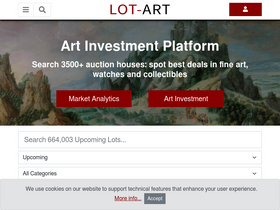 'lot-art.com' screenshot