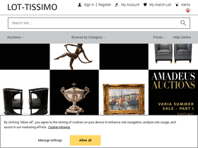 'lot-tissimo.com' screenshot