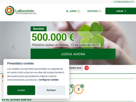 'loteriabonoloto.info' screenshot