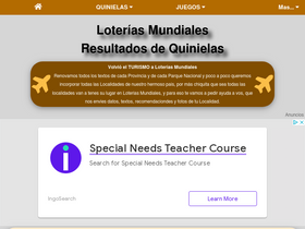 'loteriasmundiales.com.ar' screenshot