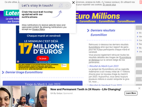 'loterieplus.com' screenshot
