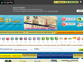 'lotoluck.com' screenshot