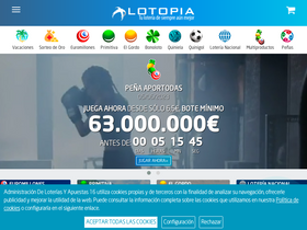 'lotopia.com' screenshot