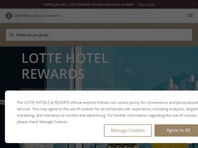 'lottehotel.com' screenshot