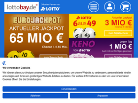 'lottobay.de' screenshot