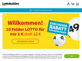 'lottohelden.de' screenshot
