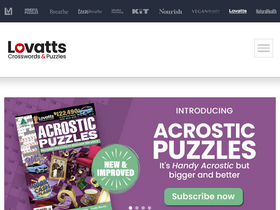 'lovattspuzzles.com' screenshot