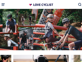 'lovecyclist.me' screenshot