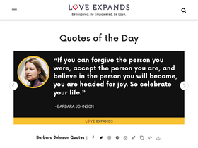 'loveexpands.com' screenshot
