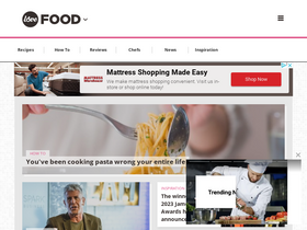 'lovefood.com' screenshot