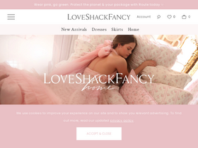 'loveshackfancy.com' screenshot
