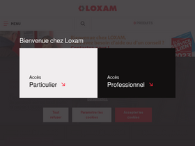 'loxam.fr' screenshot