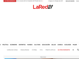 'lr21.com.uy' screenshot