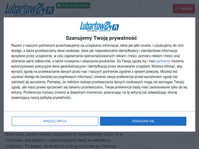 'lubartow24.pl' screenshot