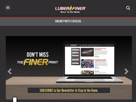 'luberfiner.com' screenshot