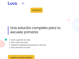 'lucaedu.com' screenshot