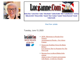 'lucianne.com' screenshot