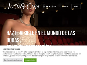 'luciasecasa.com' screenshot