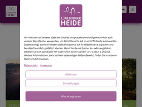 'lueneburger-heide.de' screenshot