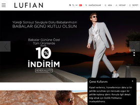 'lufian.com' screenshot