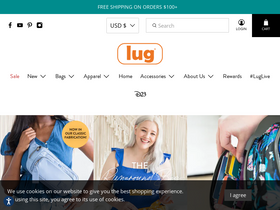 'luglife.com' screenshot