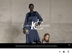 'luisacerano.com' screenshot