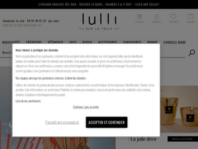 'lulli-sur-la-toile.com' screenshot