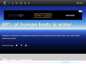'lunaf.com' screenshot