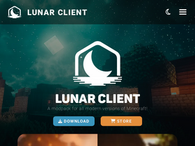 'lunarclient.com' screenshot