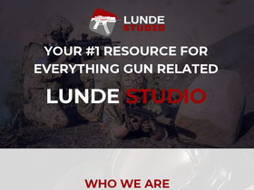 'lundestudio.com' screenshot