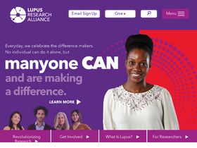'lupusresearch.org' screenshot