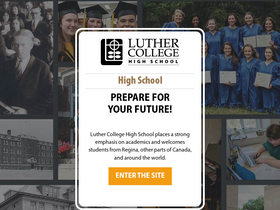 'luthercollege.edu' screenshot