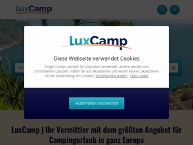'lux-camp.de' screenshot