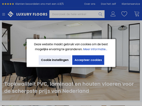 'luxuryfloors.nl' screenshot