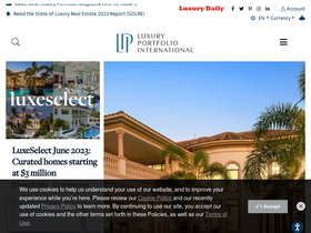 'luxuryportfolio.com' screenshot
