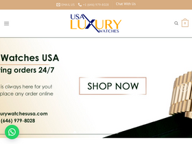 'luxurywatchesusa.com' screenshot