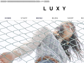 'luxy-hair.com' screenshot