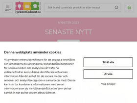 'lyckasmedmat.se' screenshot