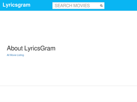 'lyricsgram.com' screenshot