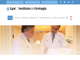'lyxurologia.com' screenshot