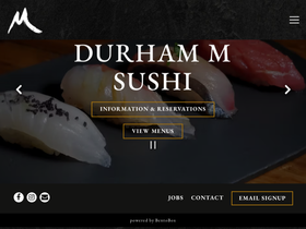 'm-restaurants.com' screenshot