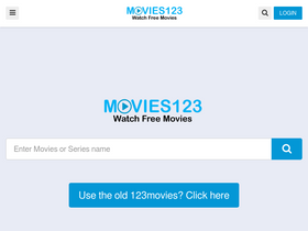 'm0vies123.com' screenshot