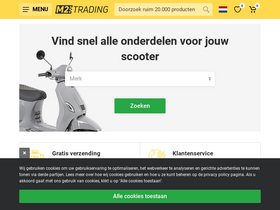 'm2trading.com' screenshot