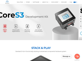 'm5stack.com' screenshot