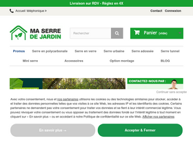 'ma-serre-de-jardin.com' screenshot