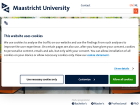 'maastrichtuniversity.nl' screenshot