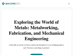 'machinemfg.com' screenshot