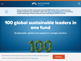 'mackenzieinvestments.com' screenshot