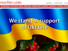 'mackiev.com' screenshot
