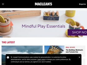 'macleans.ca' screenshot